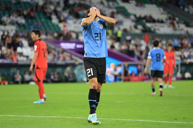 Trực tiếp bóng đá Uruguay - Hàn Quốc: 2 cú sút xa suýt thành bàn (World Cup) (Hết giờ) - 35