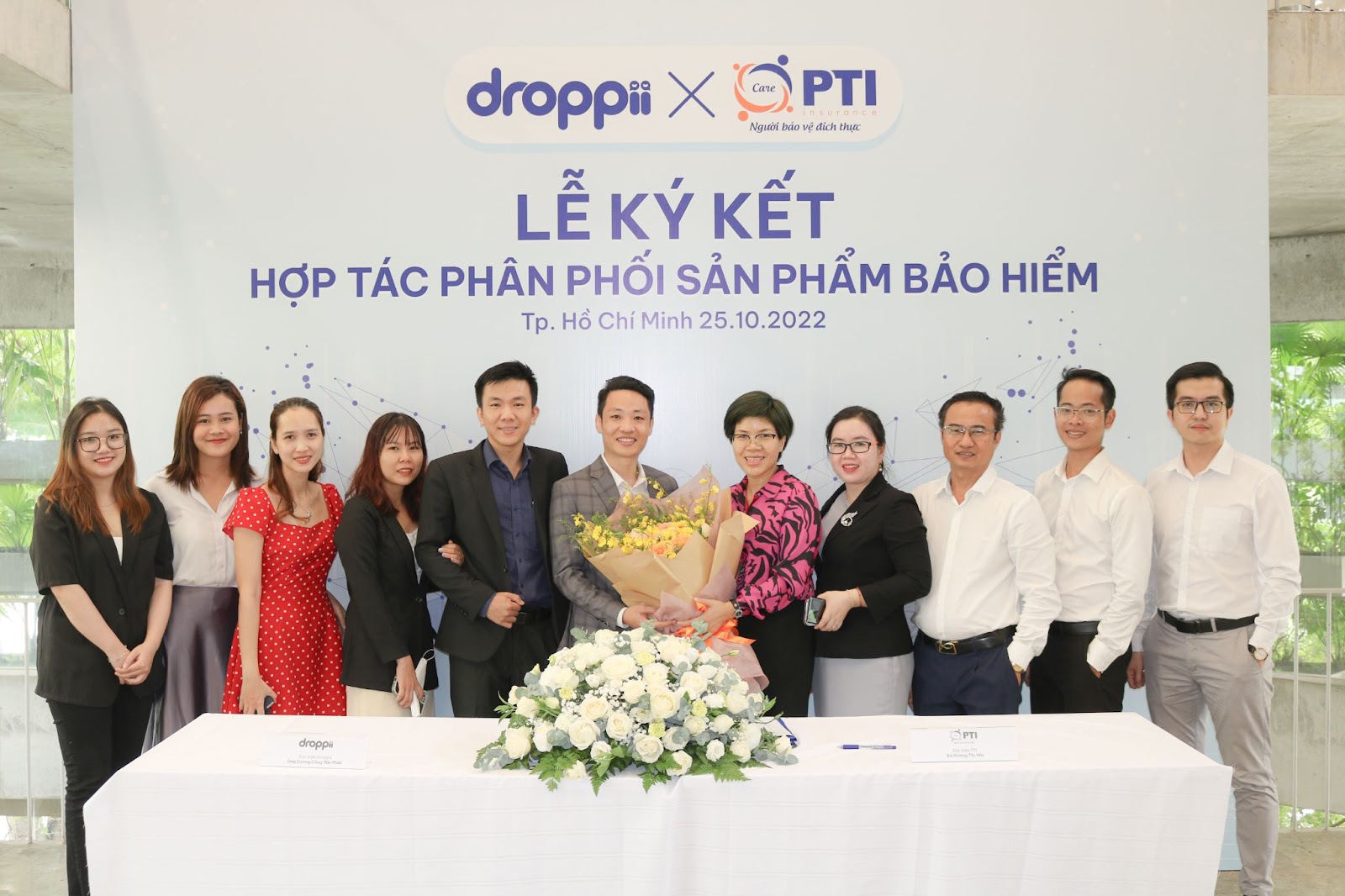 Droppii hợp tác với PTI ra mắt sản phẩm dịch vụ đầu tiên