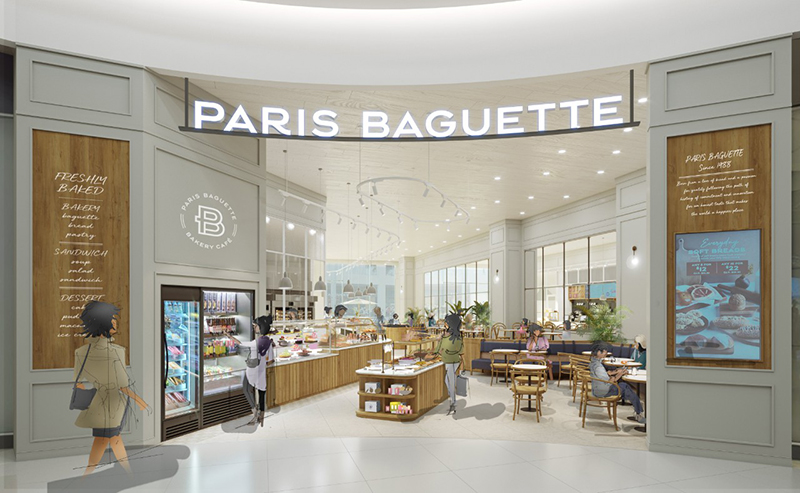 Cửa hàng Paris Baguette flagship đầu tiên tại Crescent Mall -...