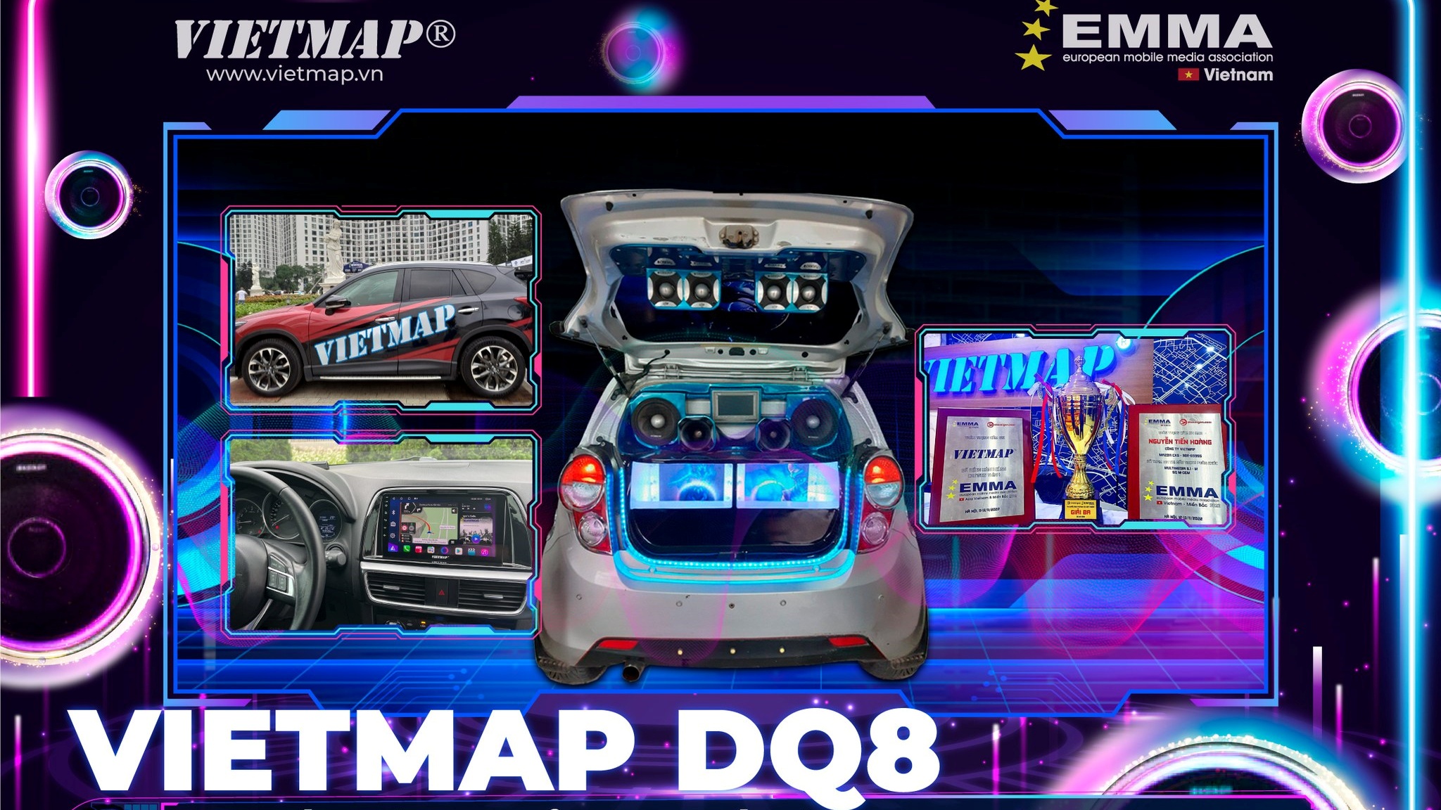 VIETMAP DQ8 đạt giải 3 phân khúc SQ M-OEM tại EMMA Miền Bắc 2022 - 1