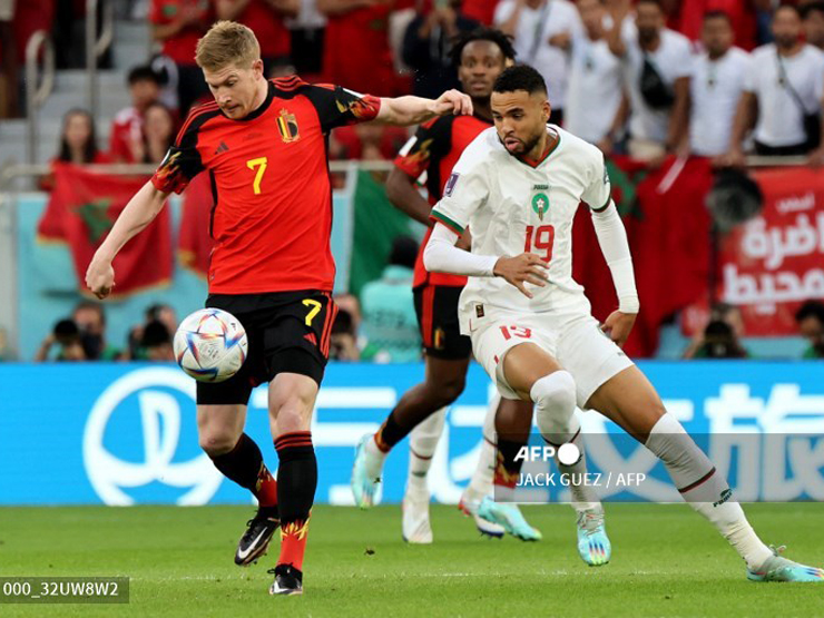 Kết quả bóng đá Bỉ - Morocco: ”Địa chấn” kinh hoàng, 3 điểm xứng đáng (World Cup)