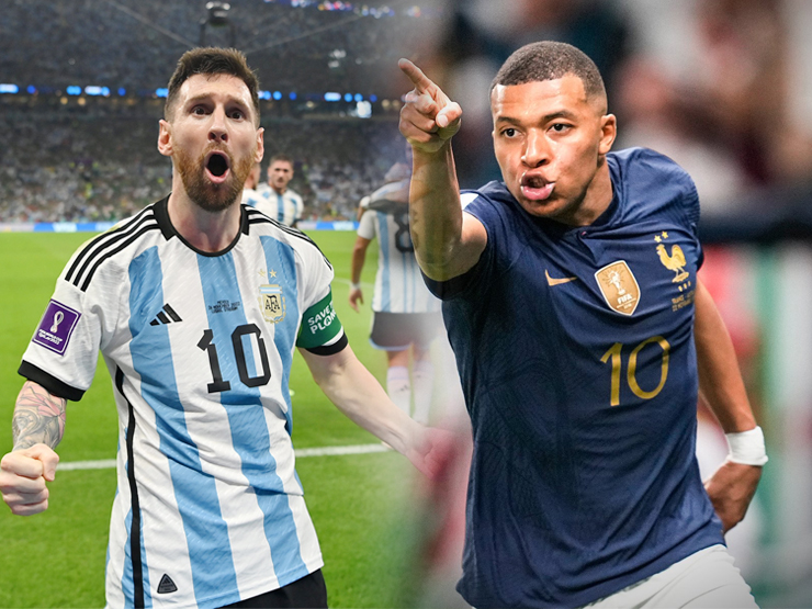 Hấp dẫn đua ”Vua phá lưới” World Cup: Mbappe dẫn đầu, Messi áp sát