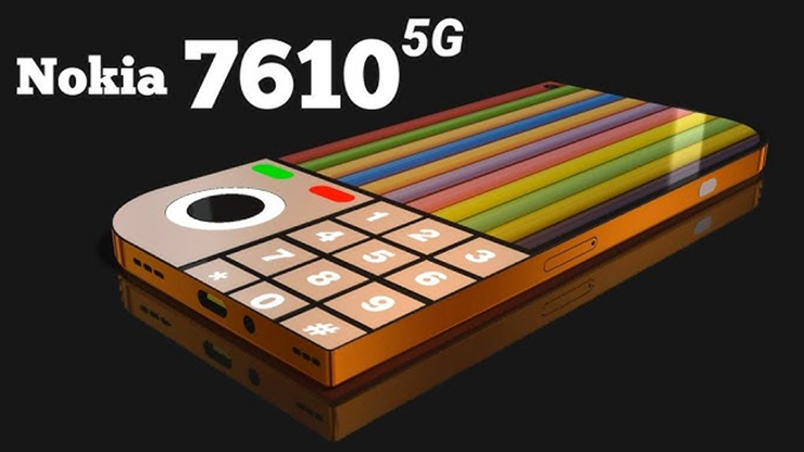 Nokia 7610 5G 2023 thiết kế đẹp, giá từ 8,45 triệu đồng