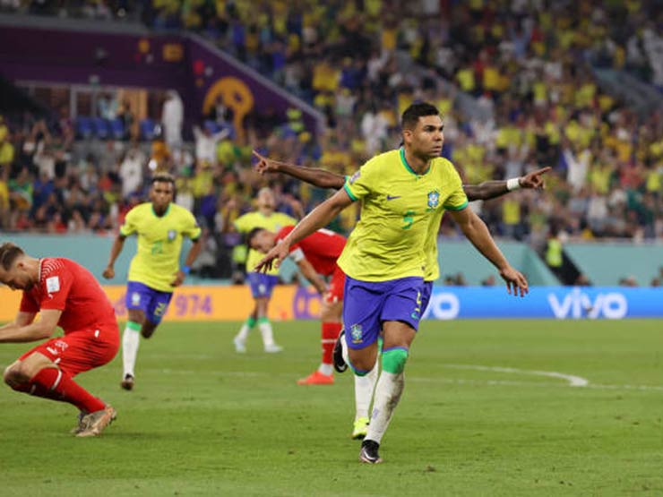 Kết quả bóng đá Brazil - Thụy Sĩ: Khoảnh khắc thiên tài của Casemiro (World Cup)