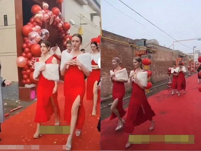 Nhà gái "tuyển" 8 người mẫu ngoại quốc làm phù dâu trong đám cưới, dân tình đắn đo điều này
