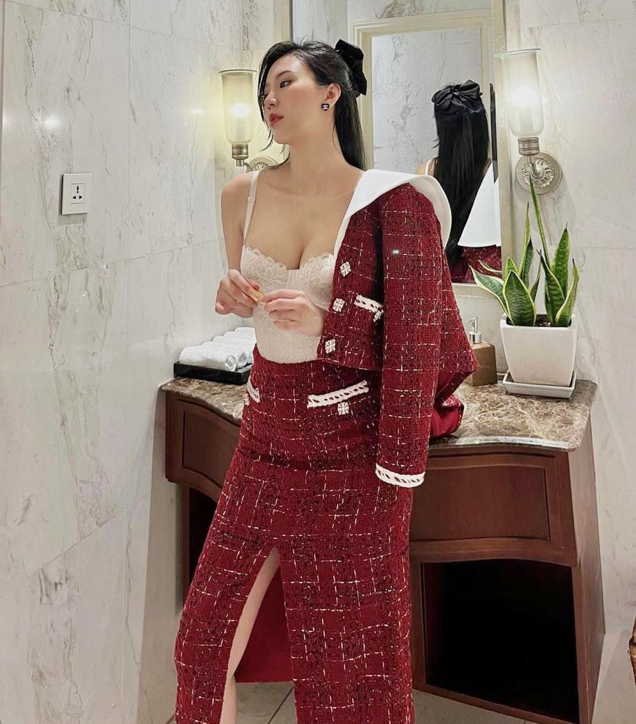 Cựu “hoa khôi tiếp viên hàng không Việt” khoe body nuột nà không ai tin đã là mẹ 2 con - 3