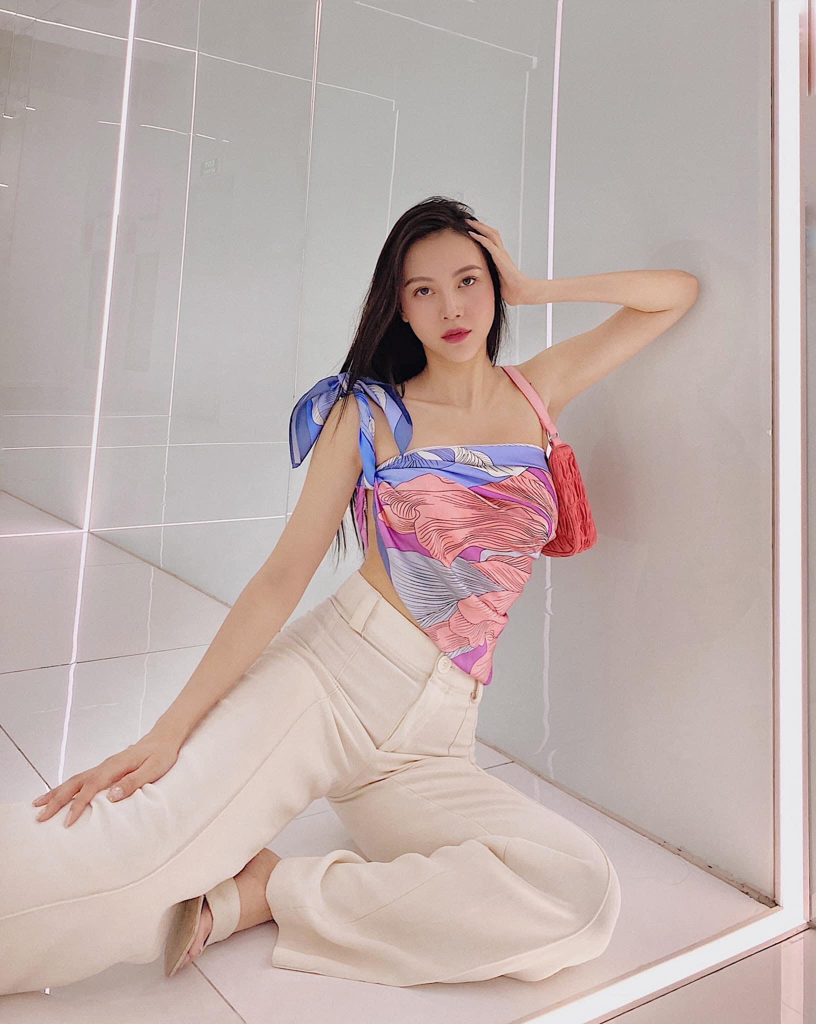 Cựu “hoa khôi tiếp viên hàng không Việt” khoe body nuột nà không ai tin đã là mẹ 2 con - 5