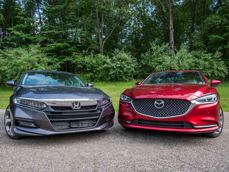 Chọn sedan tiền tỷ nên mua Mazda 6 hay Honda Accord khi chênh nhau 300 triệu?