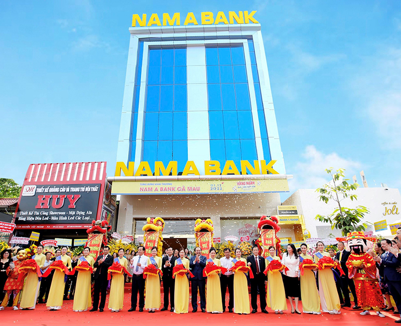 Nam A Bank khai trương chi nhánh Cà Mau - 1