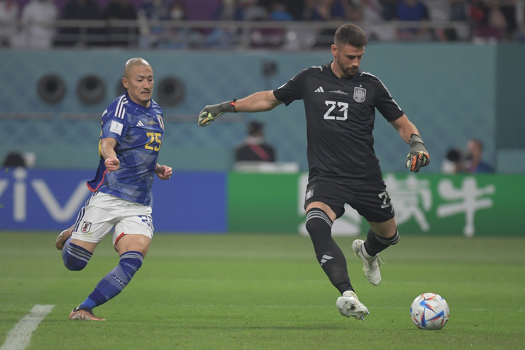 スペインのゴールキーパー 