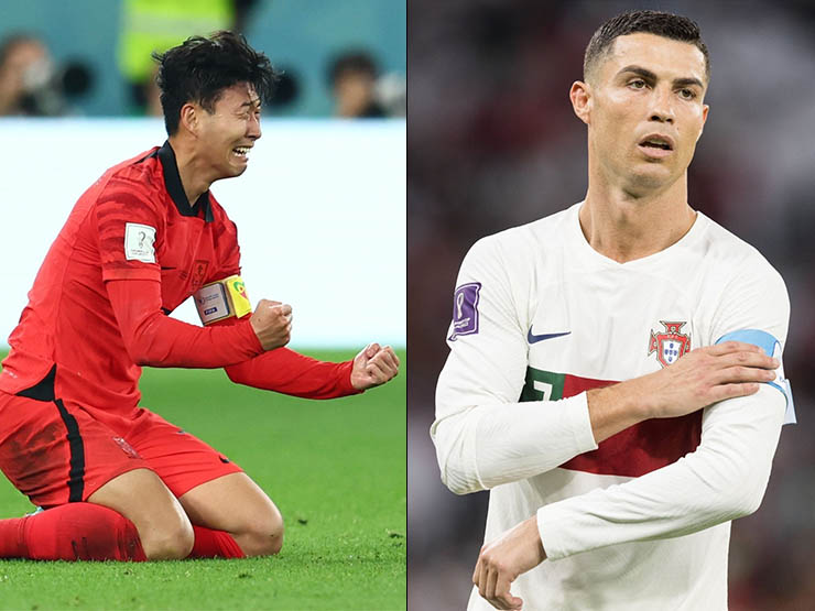 Hàn Quốc quật ngã Bồ Đào Nha: Son Heung Min 2 lần bật khóc, Ronaldo thất thần