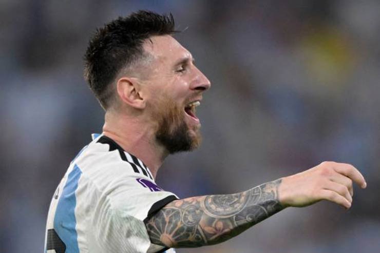 Messi xóa dớp knock-out, ghi bàn trận đấu thứ 1000: Đua Vua phá lưới World Cup với 4 SAO - 1