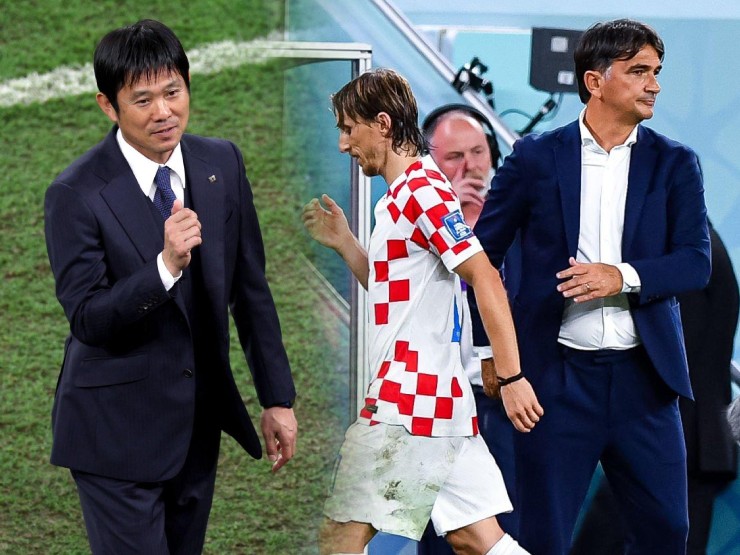 HLV Nhật Bản tự hào vì học trò dù thua trận, HLV Croatia thách thức Brazil