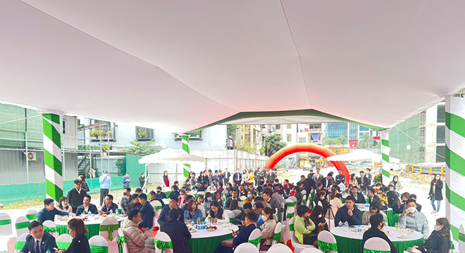 Lễ giới thiệu dự án căn hộ trung tâm Hà Đông thu hút hàng trăm khách hàng tham gia - 1