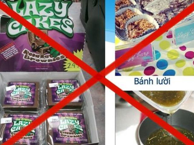 Lazy Cakes- ma túy mới núp bóng thực phẩm “bánh lười” đầy nguy hại