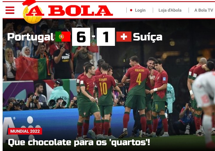 Bồ Đào Nha đại thắng: Báo chí khen HLV Santos cao tay vì xếp Ronaldo dự bị - 1