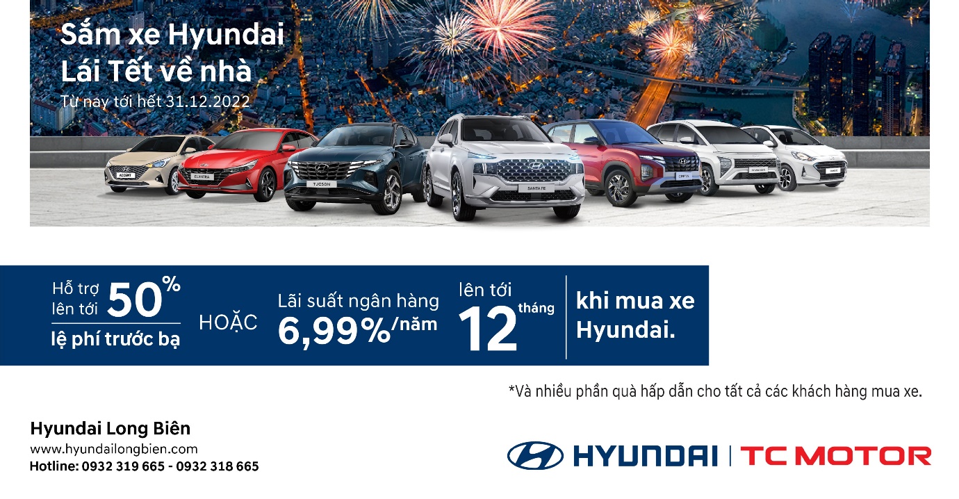 Chương trình “Sắm xe Hyundai - Lái Tết về nhà”: Cơ hội sắm xe sang, ẵm quà xịn lên tới 20 triệu đồng - 1