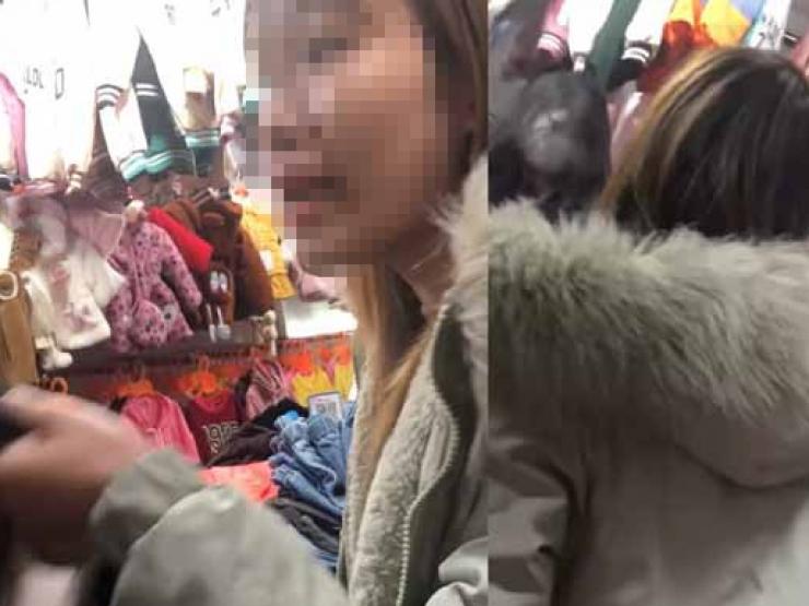 Xôn xao clip cô gái đi mua hàng ở “chợ sinh viên” bị tát, công an vào cuộc