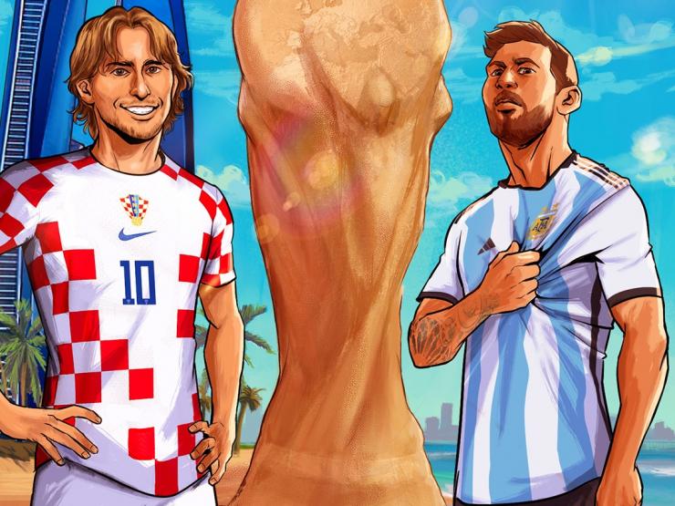 Hai anh hào đầu tiên dự bán kết World Cup: Á quân gây sốc, Argentina thoát hiểm
