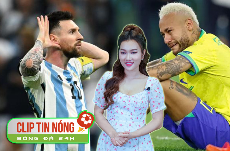 Messi và Neymar cùng tỏa sáng, Brazil lỗi hẹn đấu Argentina ở World Cup (Clip Tin nóng bóng đá 24h) - 1