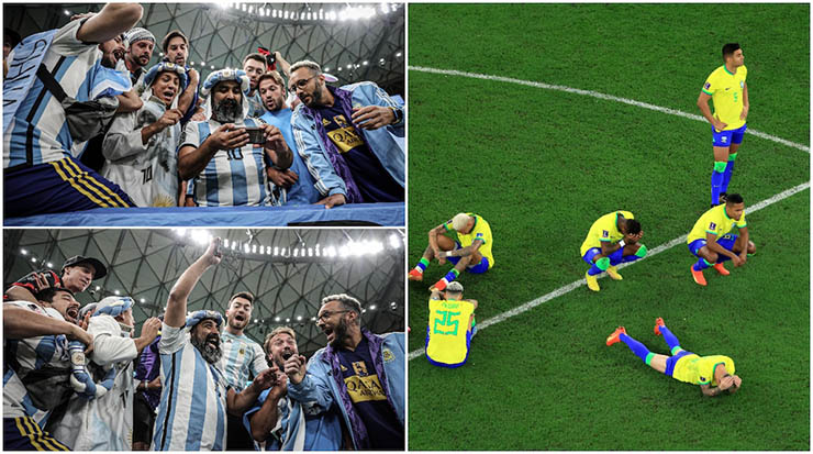 CĐV Argentina chế giễu ĐT Brazil, fan thế giới tố trọng tài thiên vị đồng đội Messi - 1