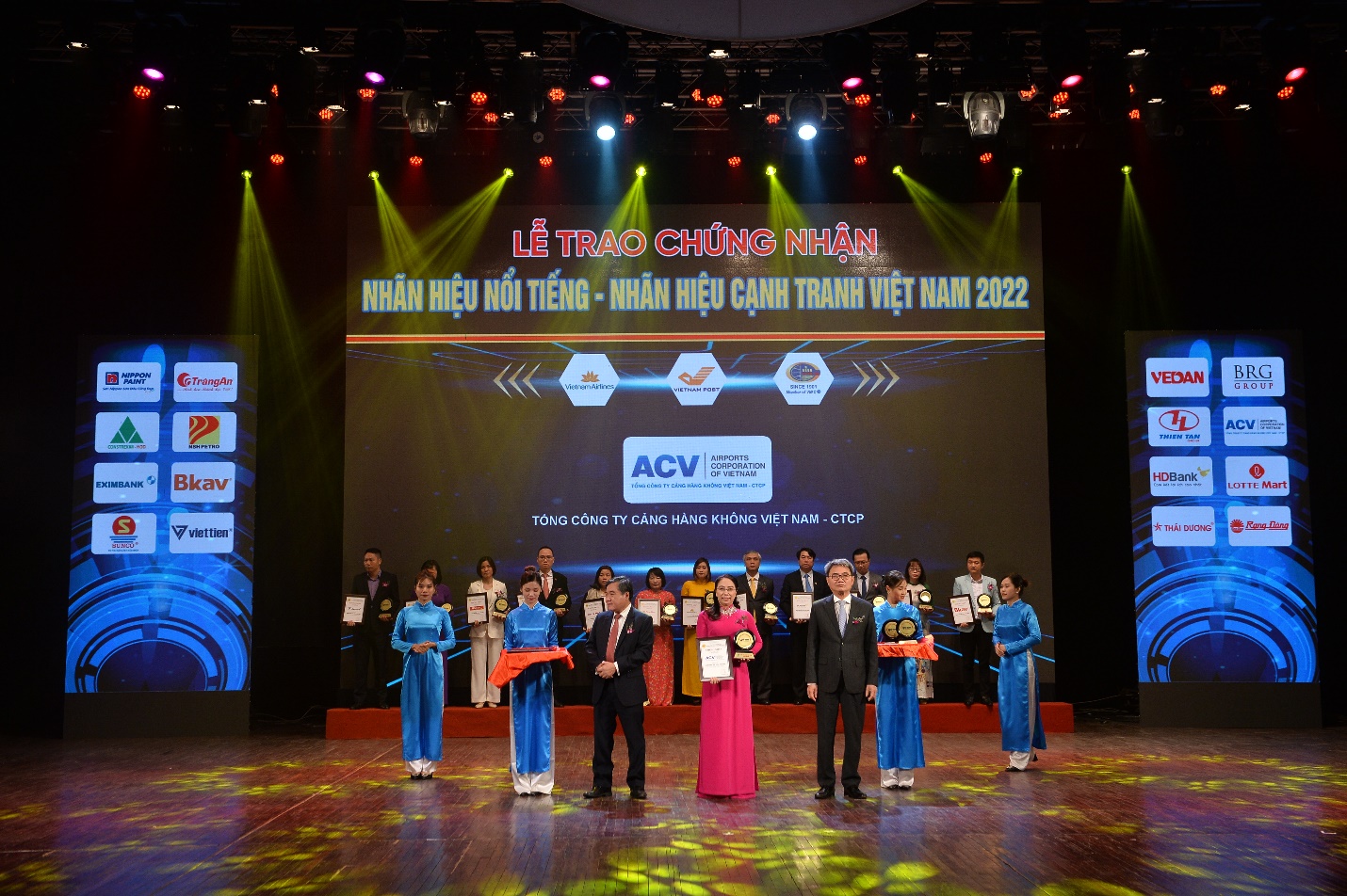 Tổng Công ty Cảng hàng không Việt Nam – CTCP (ACV) lần thứ 4 liên tiếp được vinh danh Nhãn hiệu nổi tiếng Việt Nam năm 2022 - 1