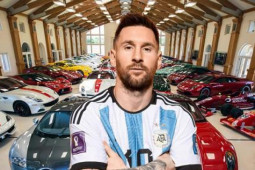 Messi, ”ông trùm” chơi siêu xe trong giới cầu thủ