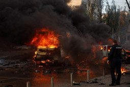 Trung tâm Kiev rung chuyển vì nhiều vụ nổ