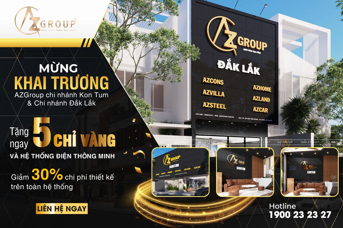 AZGROUP khai trương 2 chi nhánh mới tại Kon Tum và DakLak - 1