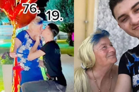 "Phi công trẻ" 19 tuổi và bạn gái 76 tuổi gây sốc trong năm 2022