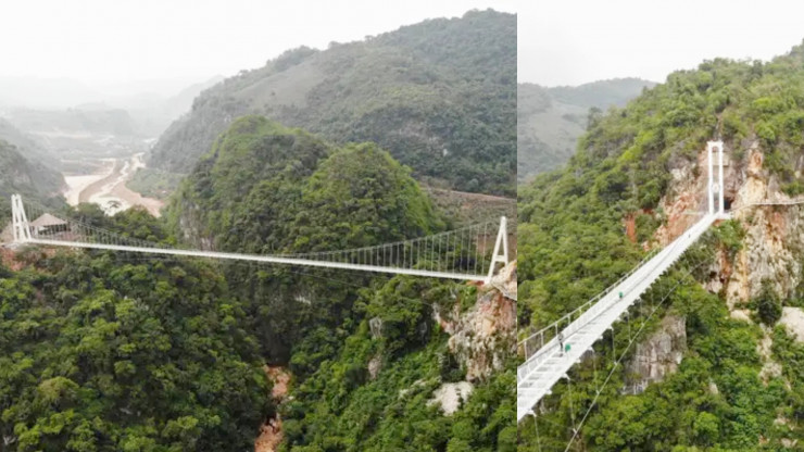 Chiêm ngưỡng cầu đáy kính dài nhất Việt Nam được ca ngợi trên báo Mỹ - 1