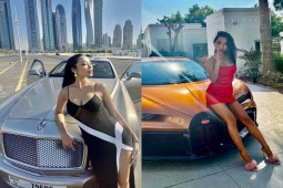 Đời sống Showbiz - Mỹ nhân Việt sang Dubai định cư, xuất hiện bên siêu xe 133 tỷ của tỷ phú Andrew Tate là ai?