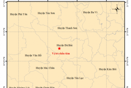 Đà Bắc, Hòa Bình lại chao đảo vì động đất lên đến 4 độ richter