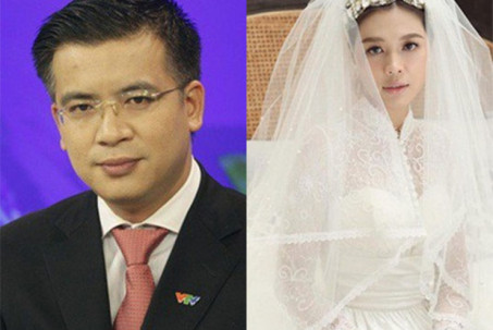"MC thời sự 19h" lên chức TGĐ Truyền hình Quốc hội, cưới vợ nhà văn kém 10 tuổi