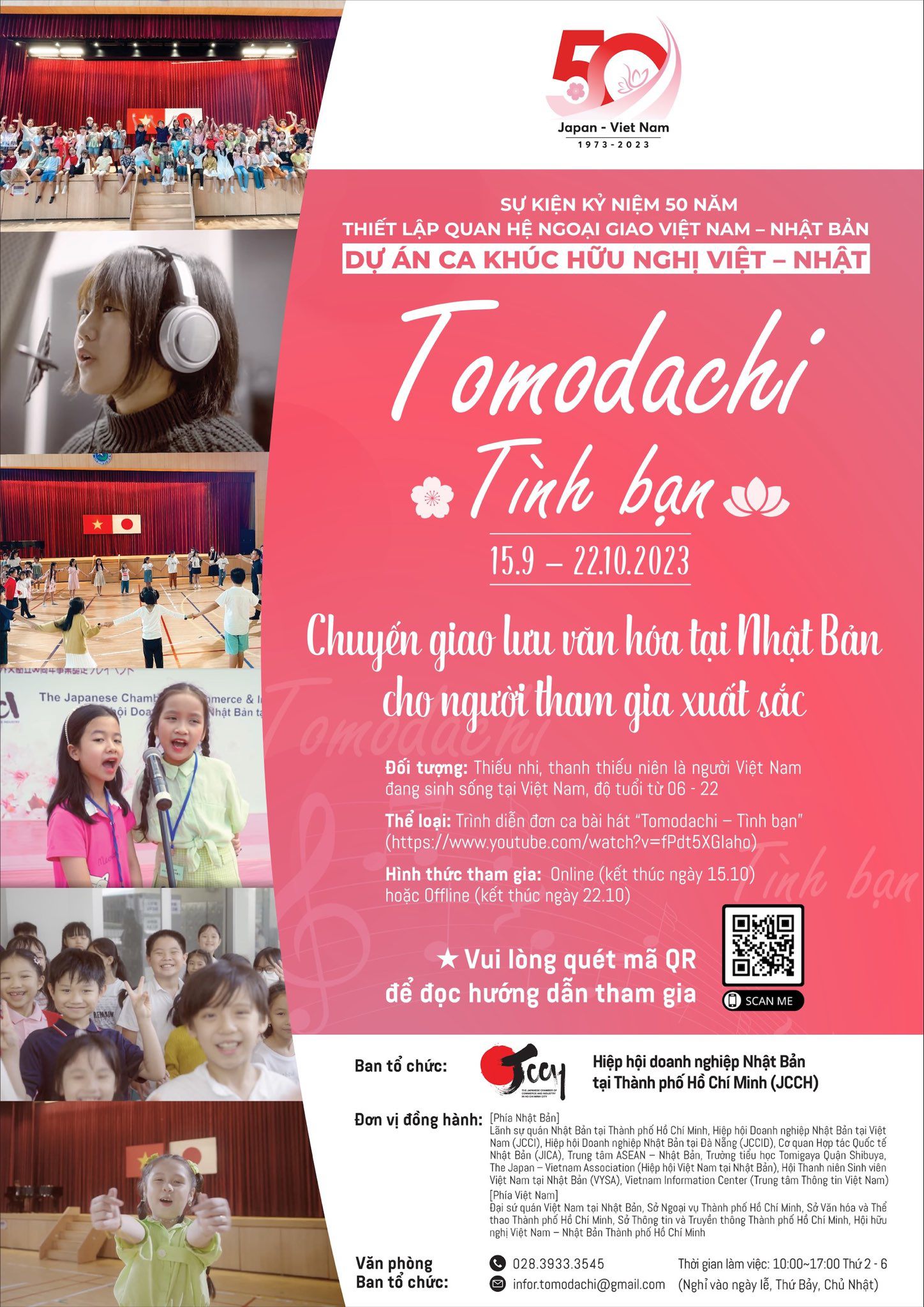 Dự án ca khúc hữu nghị Việt – Nhật “Tomodachi – Tình bạn” khởi động hát vang với sự kiện đầu tiên tại TP.HCM - 1