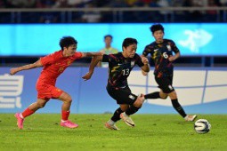 Video bóng đá U23 Trung Quốc - U23 Hàn Quốc: Trúng đòn siêu phẩm, lực bất tòng tâm (ASIAD)