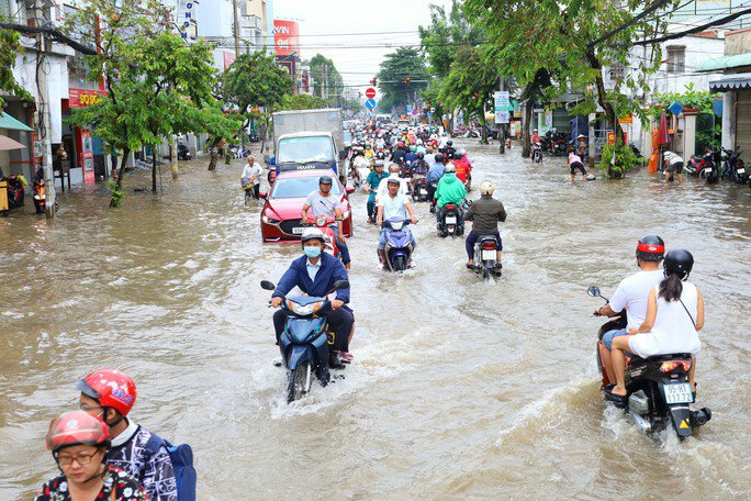 Tình người giữa triều cường ngập mênh mông ở Cần Thơ, Cà Mau - 8