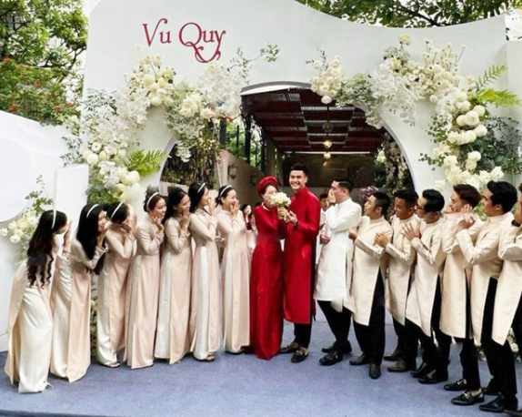 Vĩnh Thụy tổ chức đám cưới riêng tư với ái nữ đại gia bất động sản - 1
