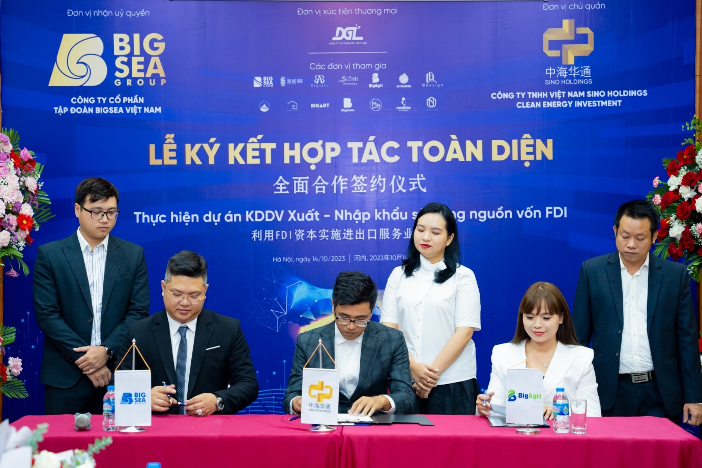 Lễ ký kết hợp tác chiến lược toàn diện giữa Bigsea Group và Vietnam Sino Holdings - 5