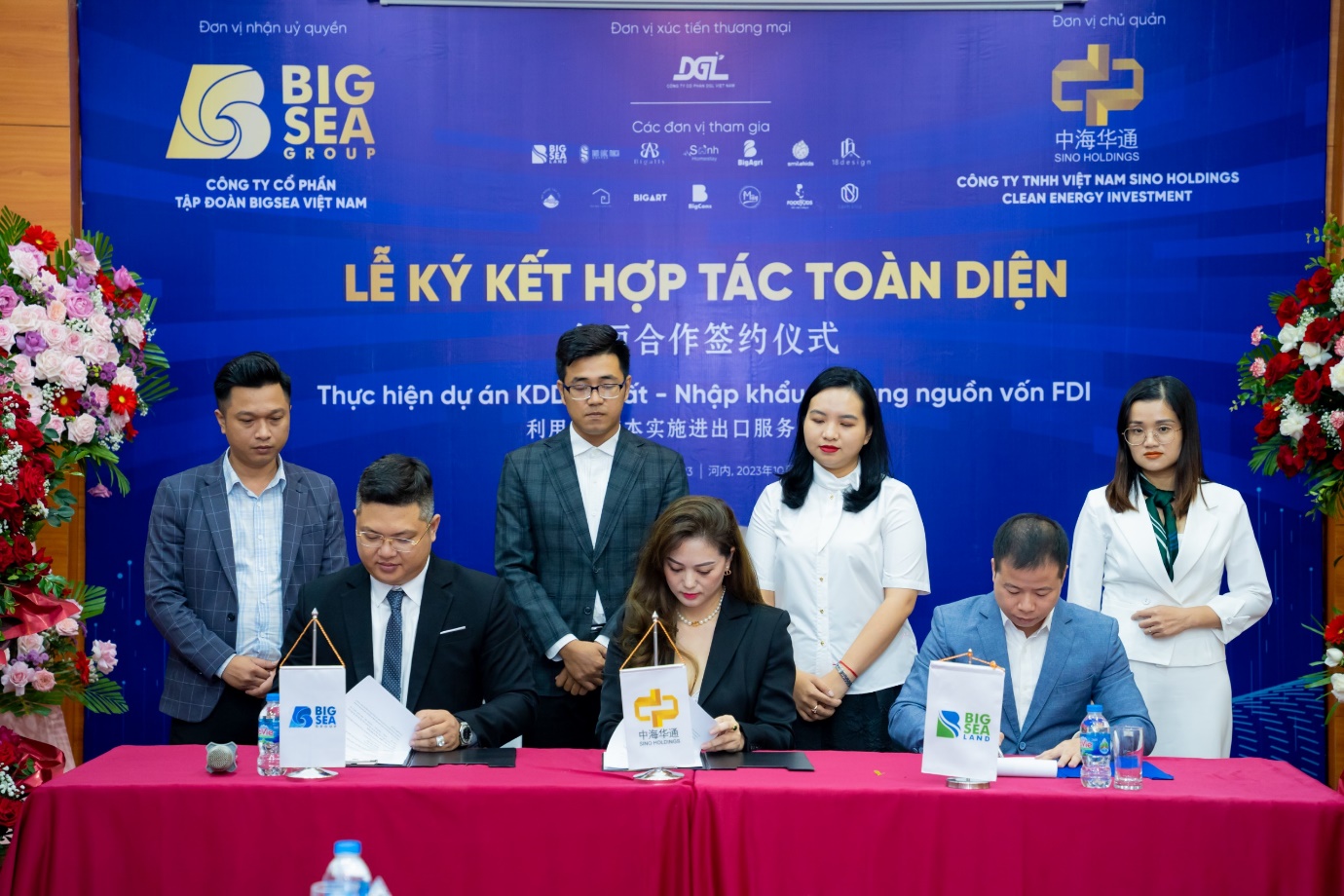 Lễ ký kết hợp tác chiến lược toàn diện giữa Bigsea Group và Vietnam Sino Holdings - 4