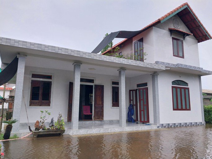 Cận cảnh ngập lụt ở hạ du Thủy điện Hương Điền - 6