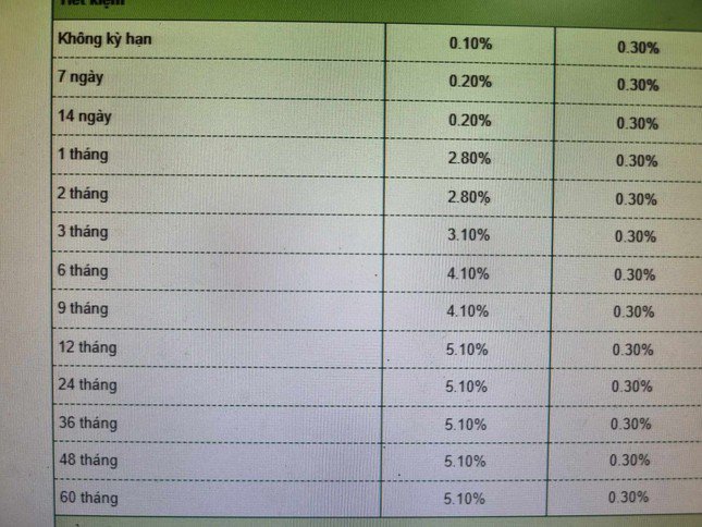 Một ngân hàng lớn giảm lãi suất tiết kiệm thấp kỷ lục - 1