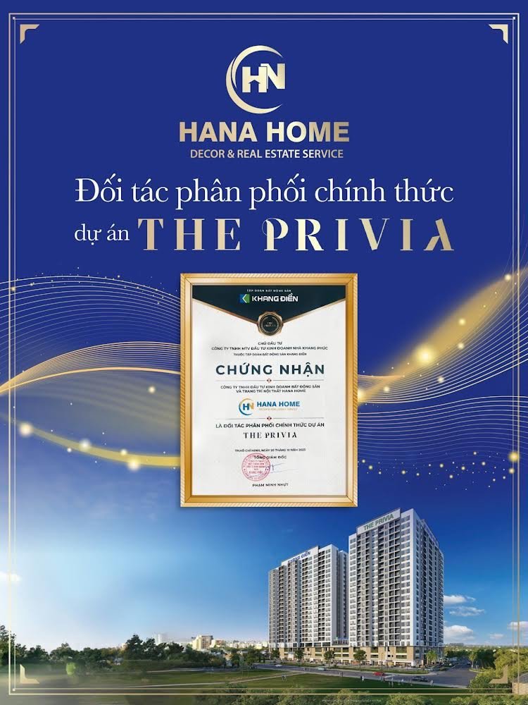 Hana Home trở thành Nhà phân phối chính thức dự án The Privia Khang Điền - 2