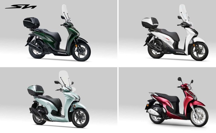 2024年までアップデートされたホンダSH、美しく高級感のあるブルーバージョン - 2