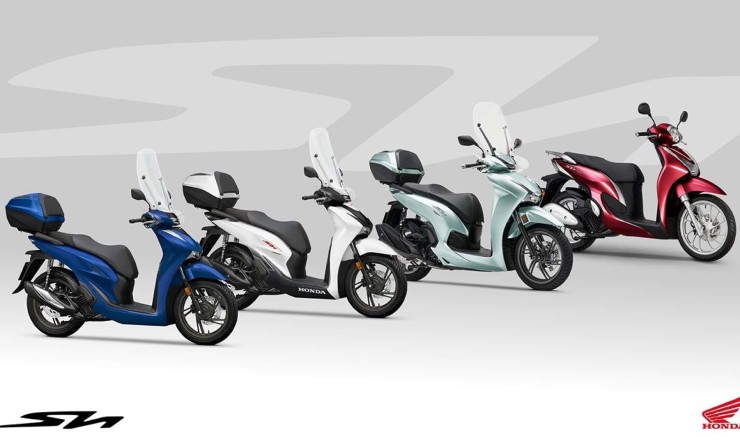 ホンダSHは2024年バージョンにアップデートされ、美しく高級感のあるブルーバージョンが登場 - 1