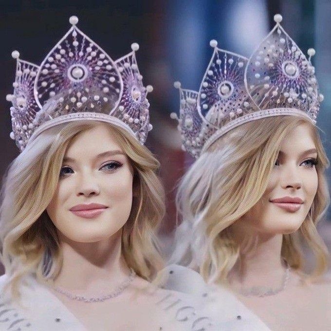Vẻ đẹp "khuôn trăng đầy đặn" của Hoa hậu Nga ở tuổi 23 thu hút triệu người yêu thích - 4