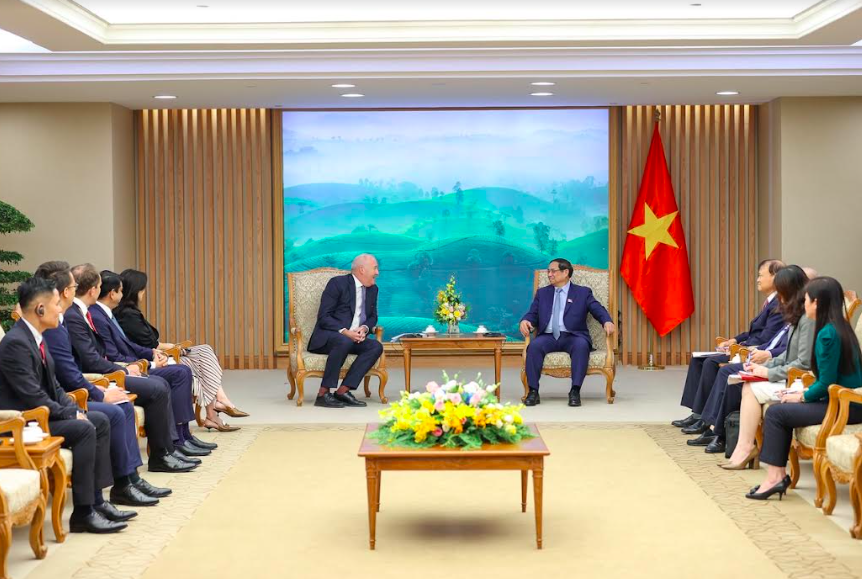 Thủ tướng Phạm Minh Chính tiếp Chủ tịch Tập đoàn John Swire&Sons - 3