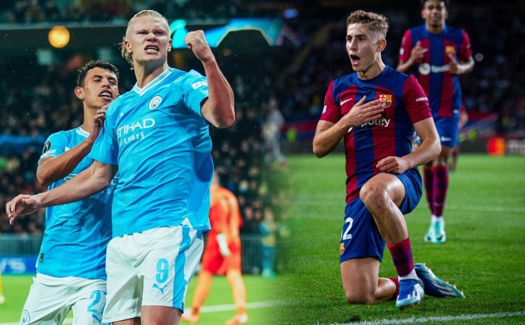 Nghẹt thở bảng xếp hạng Cúp C1: Man City - Barca bay cao, bảng "tử thần" có biến - 1