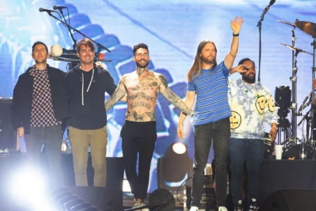 Nhóm nhạc Mỹ Maroon 5 xác nhận cho tới nước Việt Nam biểu diễn