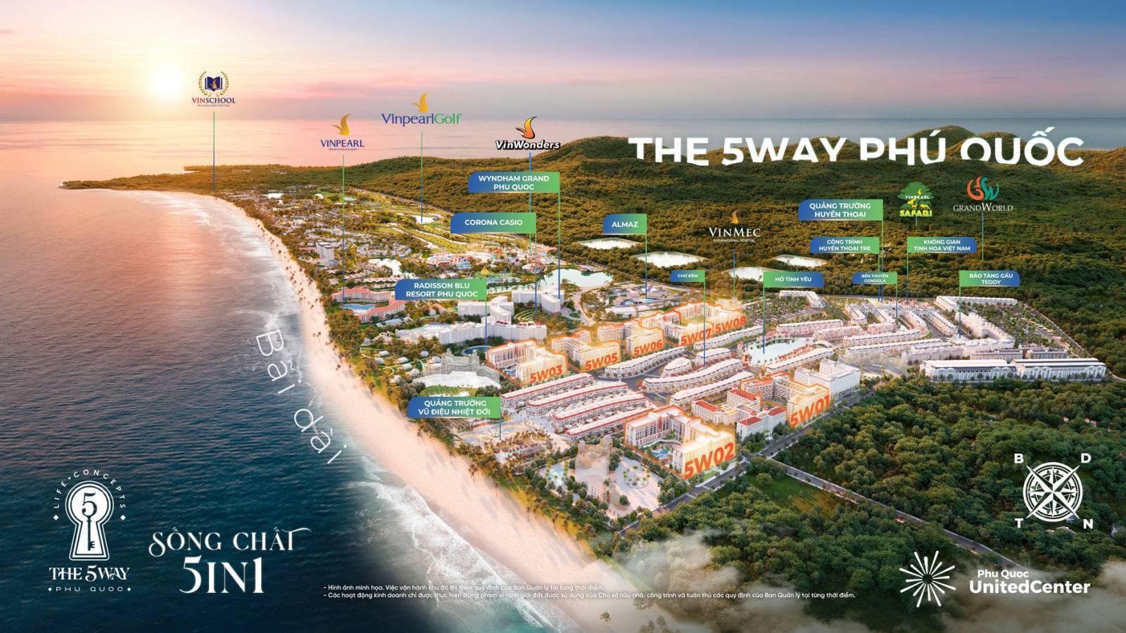Hợp tác khai thác, vận hành căn hộ biển The 5Way Phu Quoc - The Life Concepts giữa Sunny Land và Jomo Travel - 1
